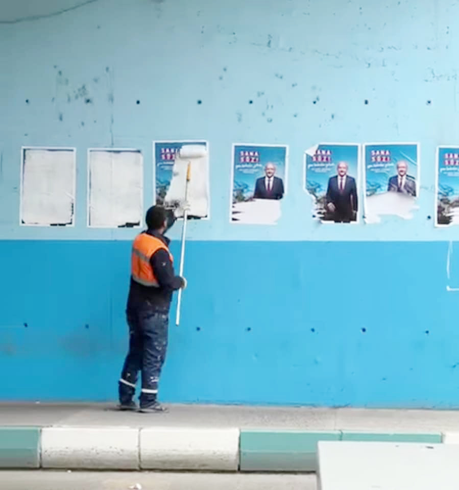 Tekirdağ’da afiş krizi