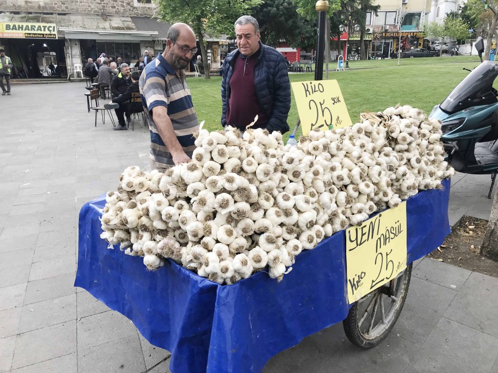 Sarımsak fiyatı düştü