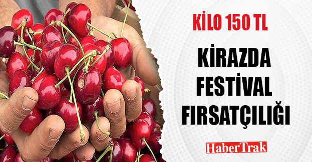 KİRAZDA FESTİVAL FIRSATÇILIĞI