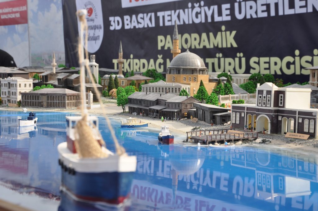 Tekirdağ’ın 110 yıl önceki hali canlandırıldı