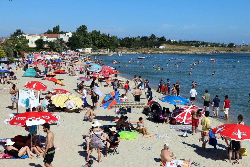 Sıcak hava bunalttı