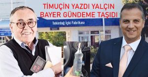 Tekirdağ rakısı yine Türkiye Gündeminde