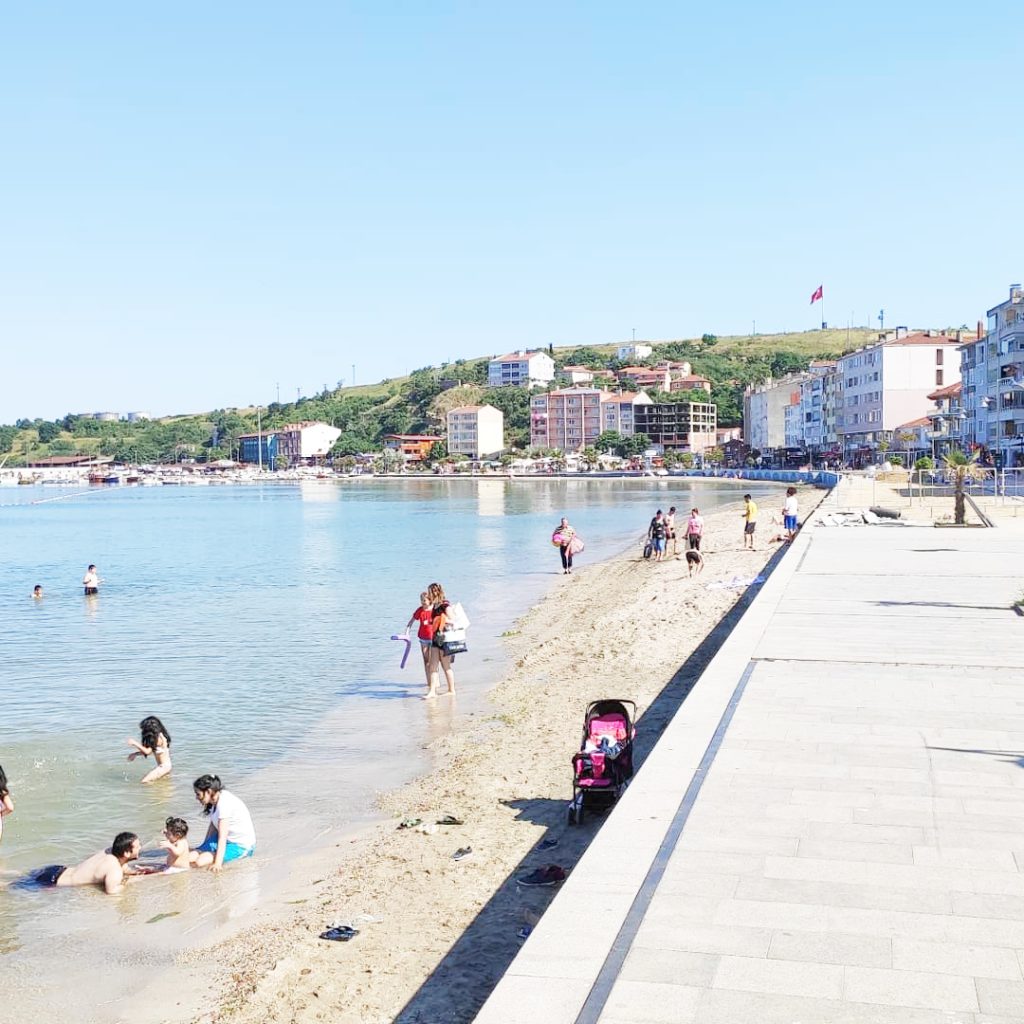 Tekirdağ’da nemli hava bunalttı