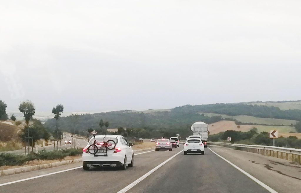 Tatil dönüşü trafik çilesi