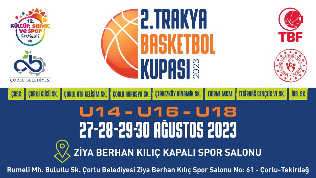 2.Trakya Basketbol Kupası’nda Geri Sayım Başladı