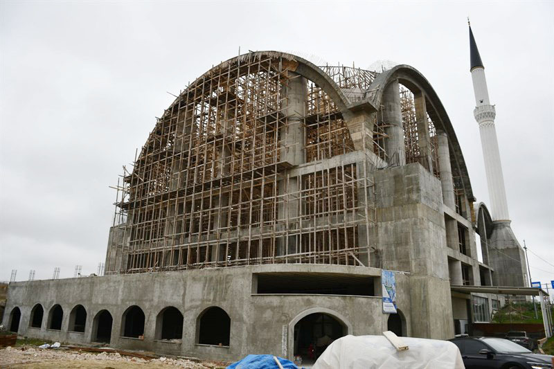 Büyükşehir cami yapımına destek olacak