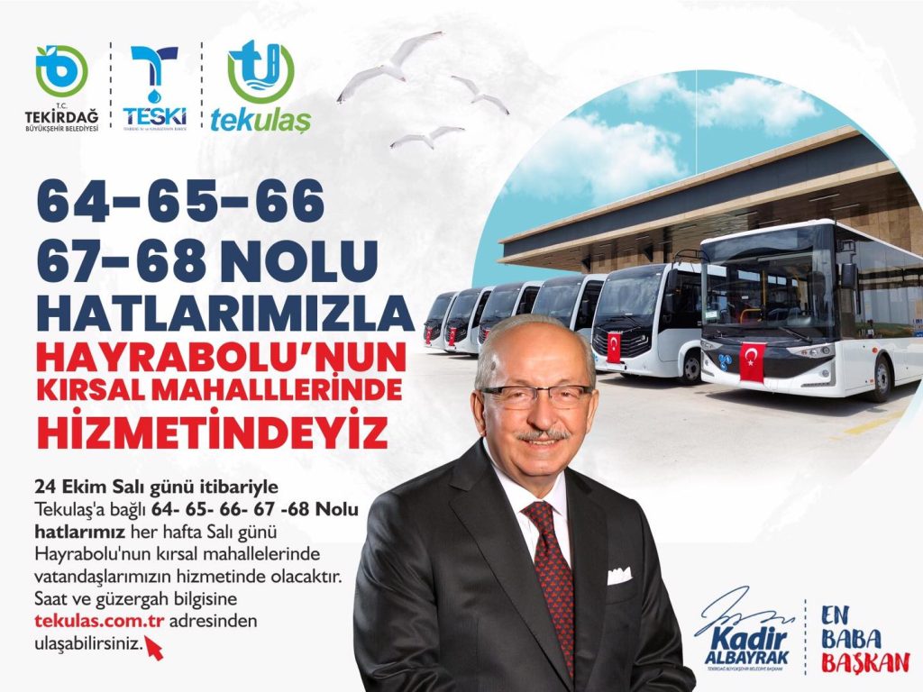HAYRABOLUNUN KIRSAL MAHALLELERİNDE TOPLU ULAŞIM HİZMETİ BAŞLIYOR