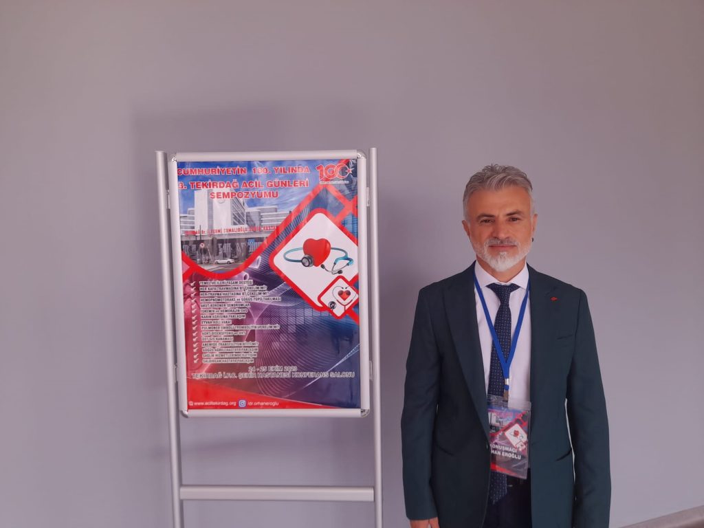 Cumhuriyetin 100. Yılında 3. Tekirdağ Acil Günleri sempozyumu