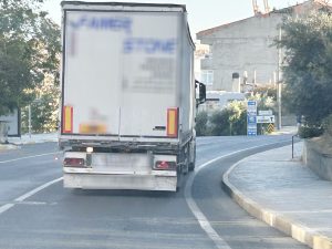 TIR’lar şehir içinde