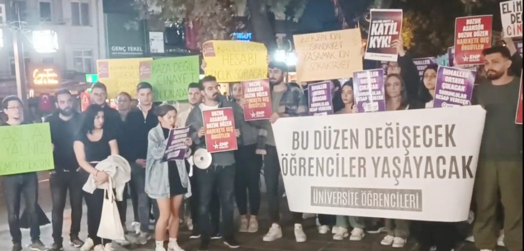 “KAZA DEĞİL CİNAYET”