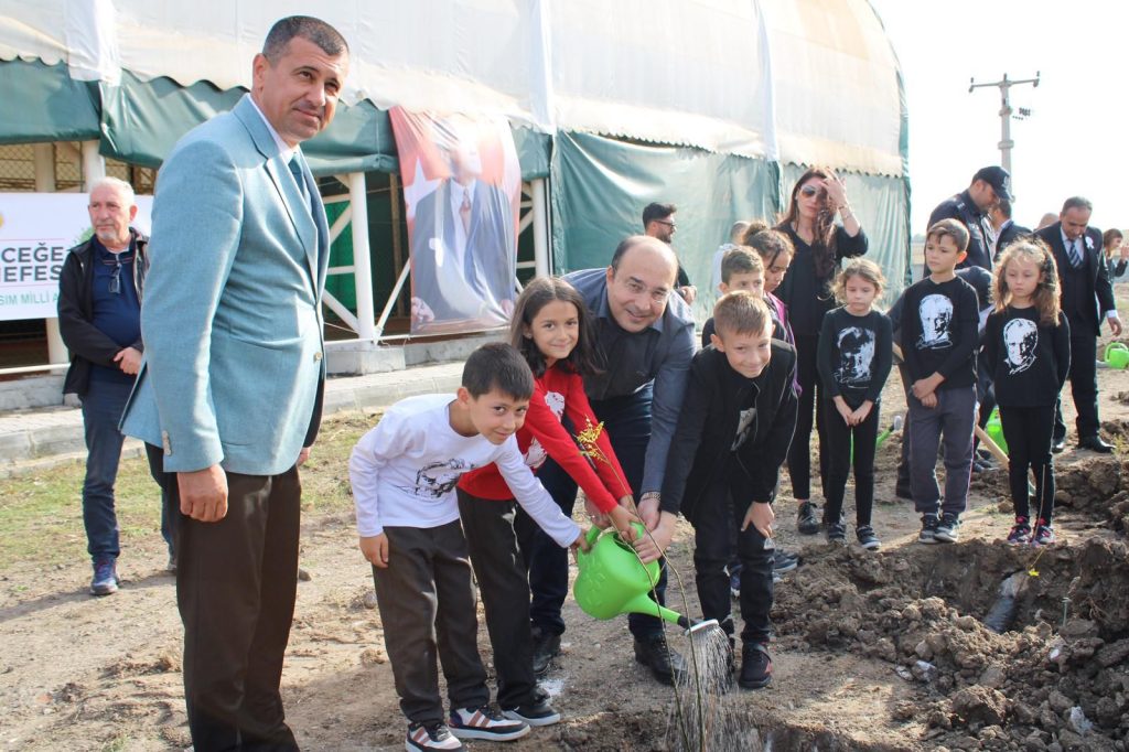 Ergene’de fidanlar toprakla buluştu