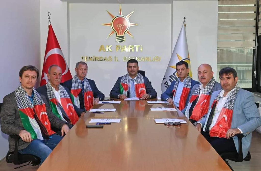 Tekirdağ’da İsrail Mallarına Boykot