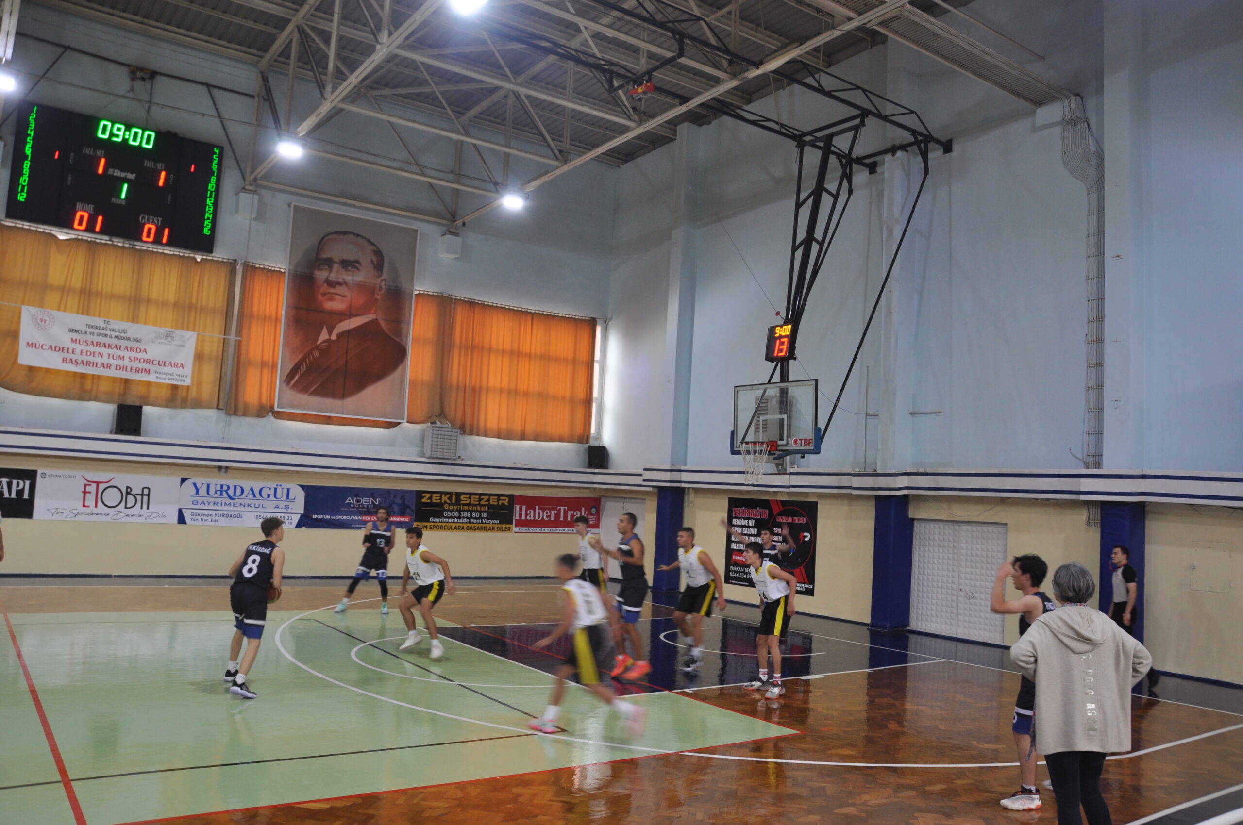 Basketbol heyecan dorukta