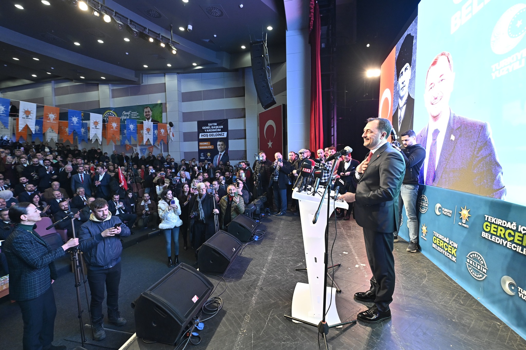 Yüksel; “Bahane değil, İş üretmeye geliyoruz!”