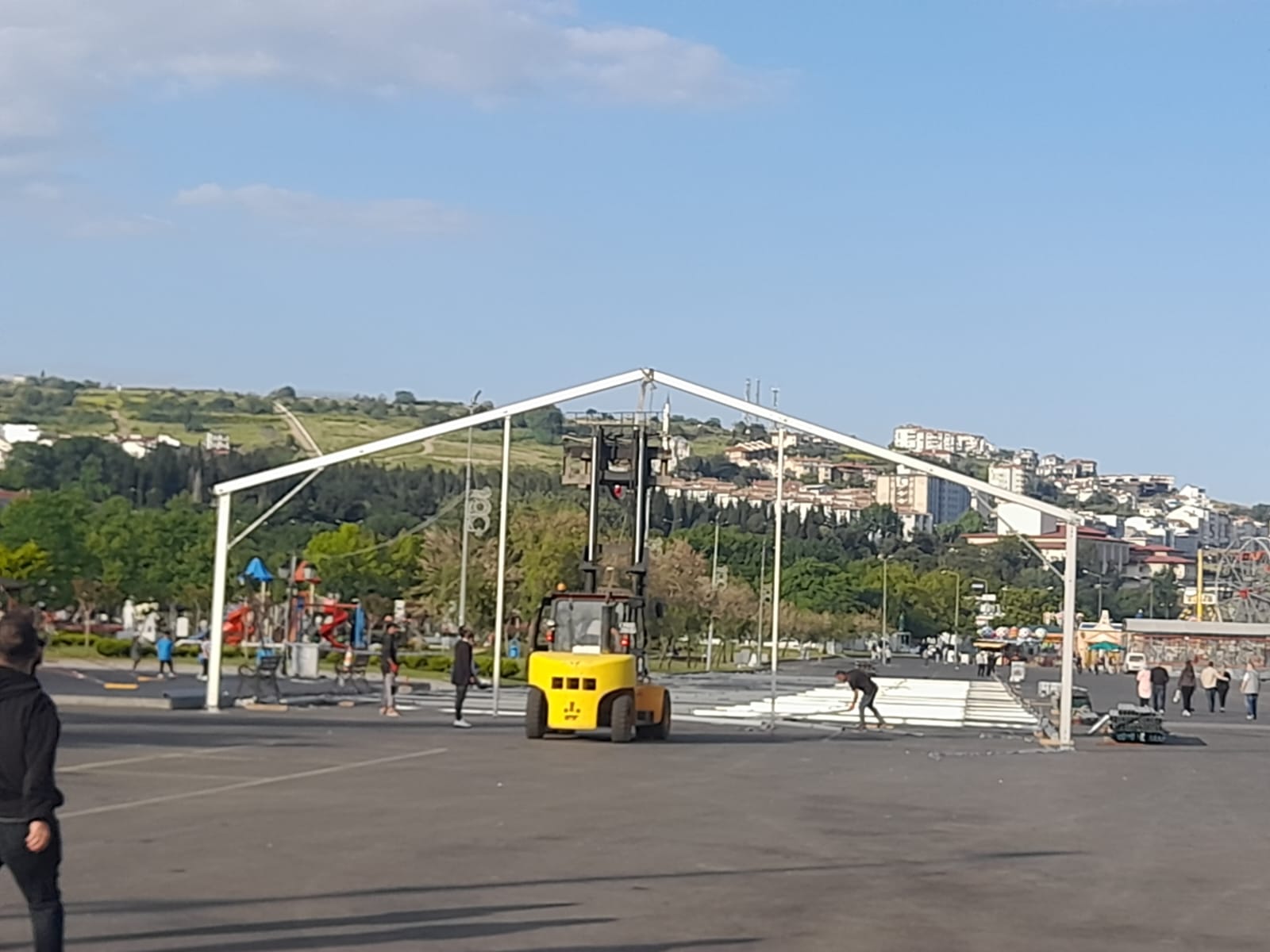 Festival hazırlıkları başladı