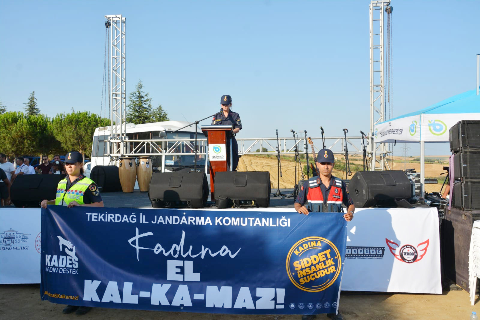 Şenlikte KADES tanıtıldı
