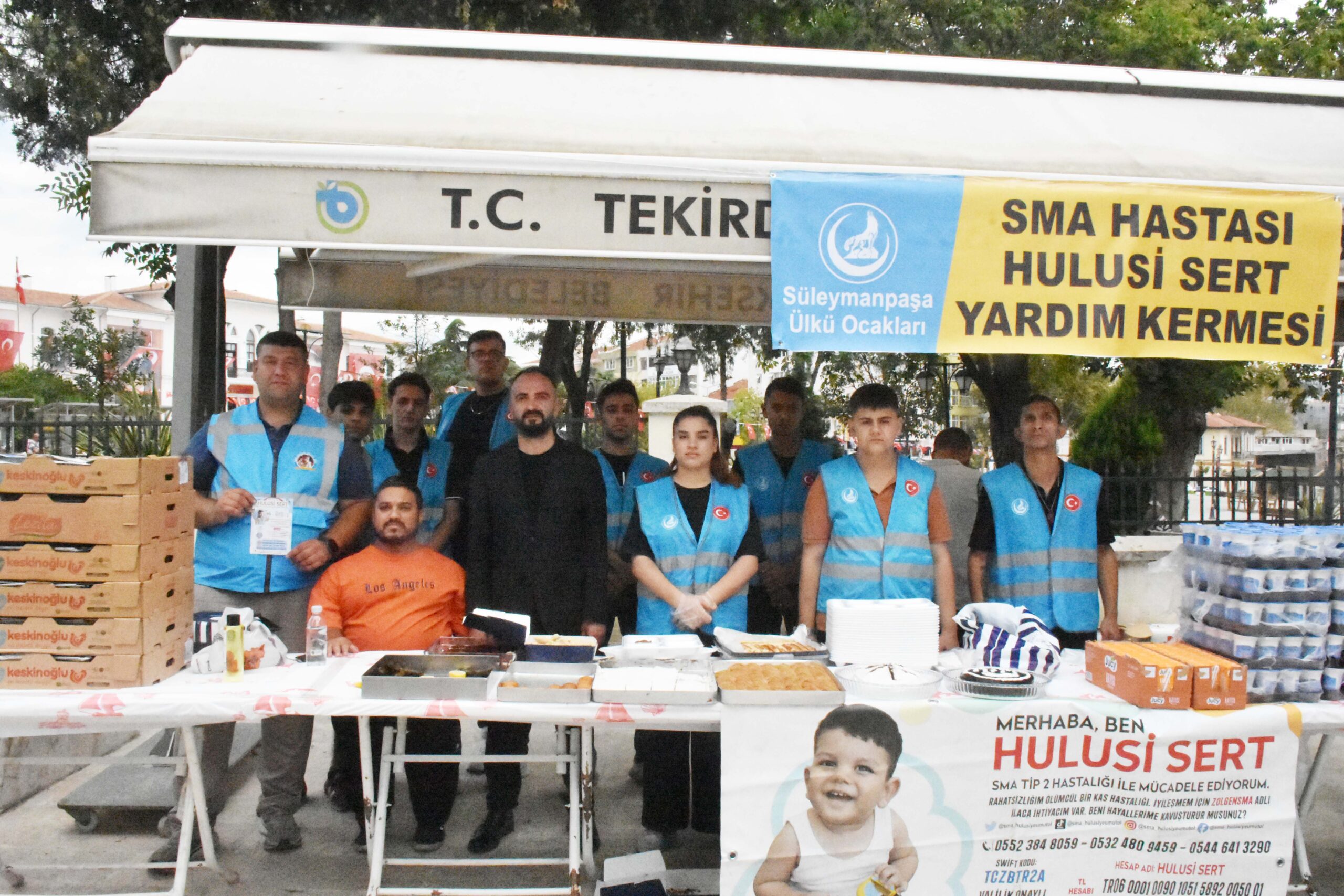 SMA hastası için kermes