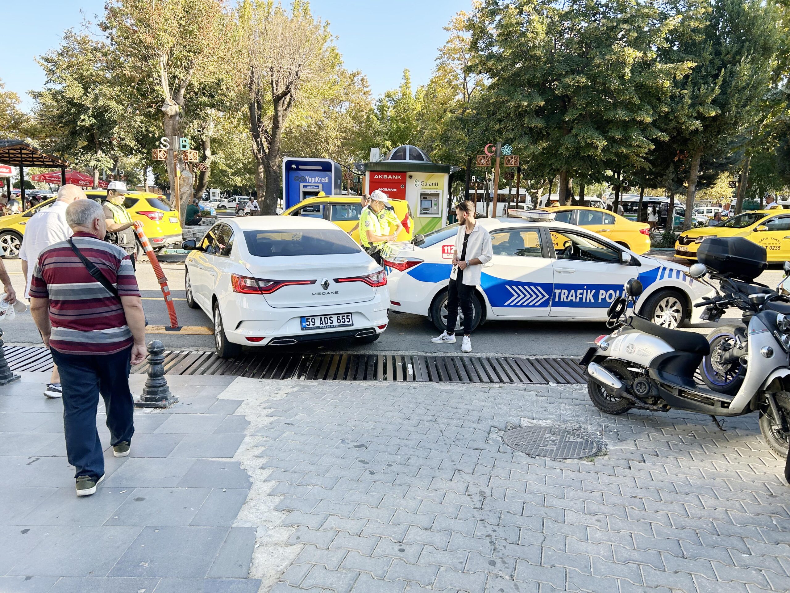 Denetim trafiği aksattı