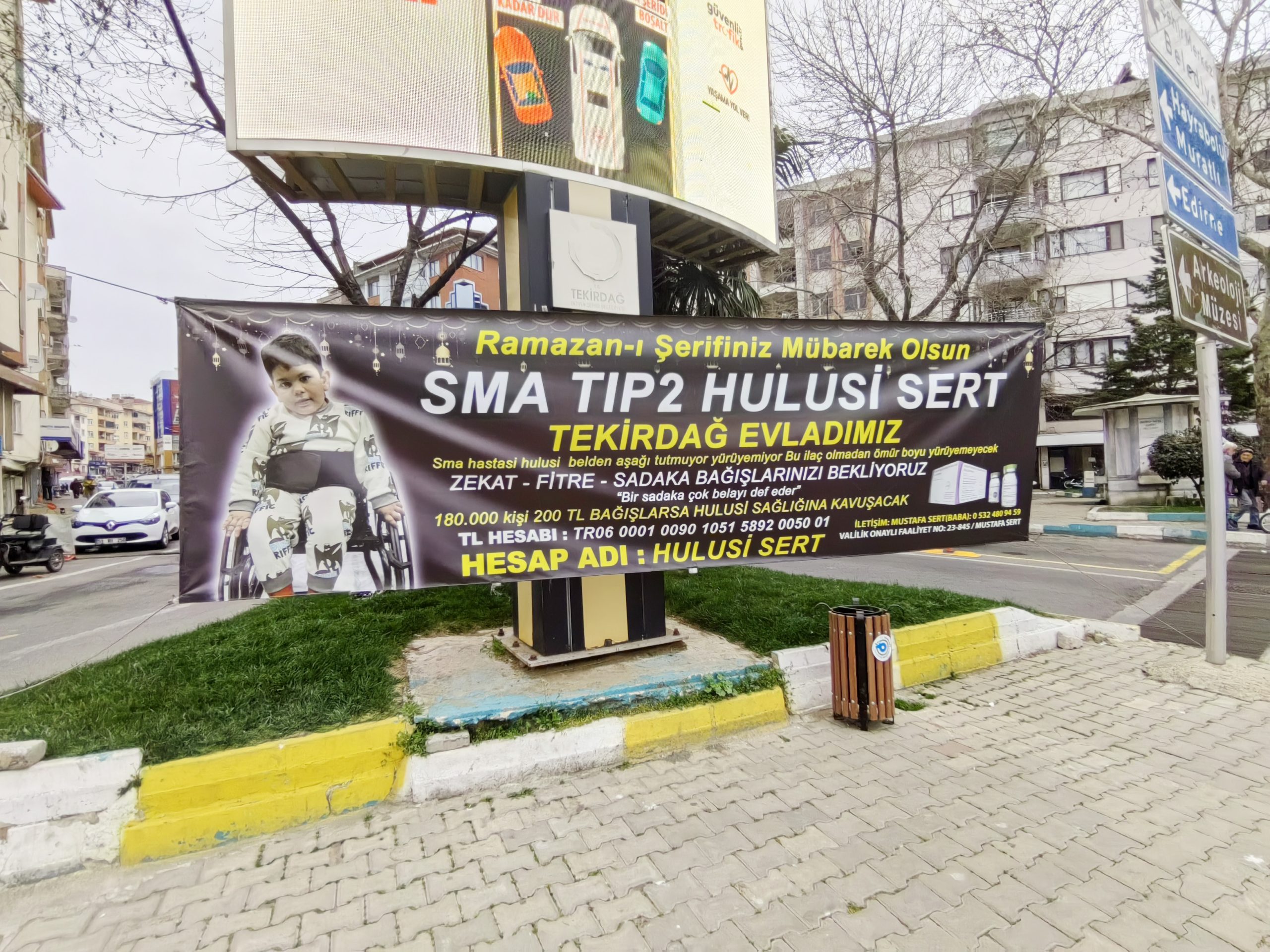Hulusi Sert yardım bekliyor