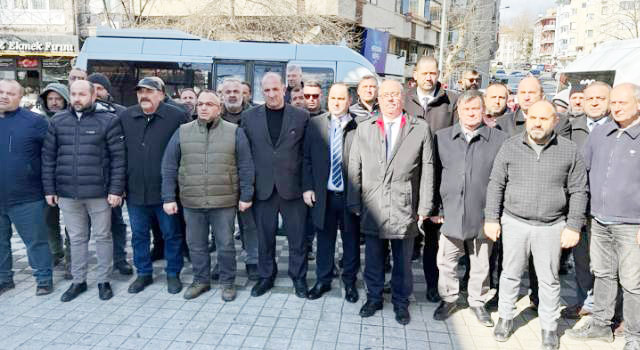 MİNİBÜSÇÜLERE SERT YANIT