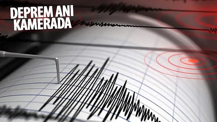 Tekirdağ depremi kameraya yansıdı