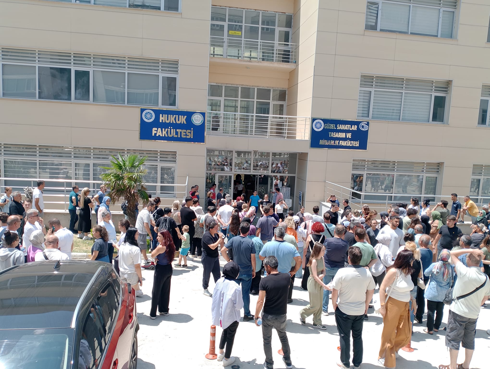 Öğrencilerin sınav heyecanı