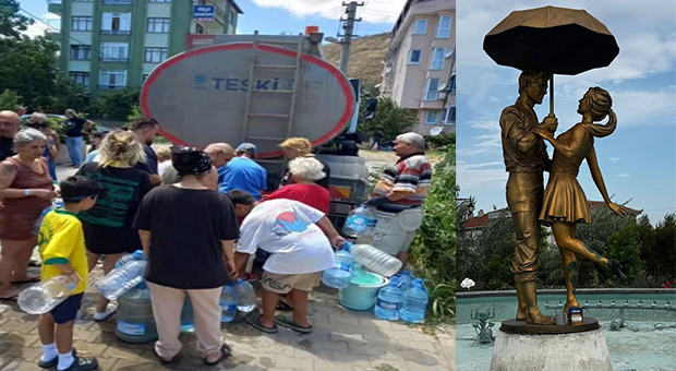 Çetin; “Heykelin Suyuna Dikkat Edin”
