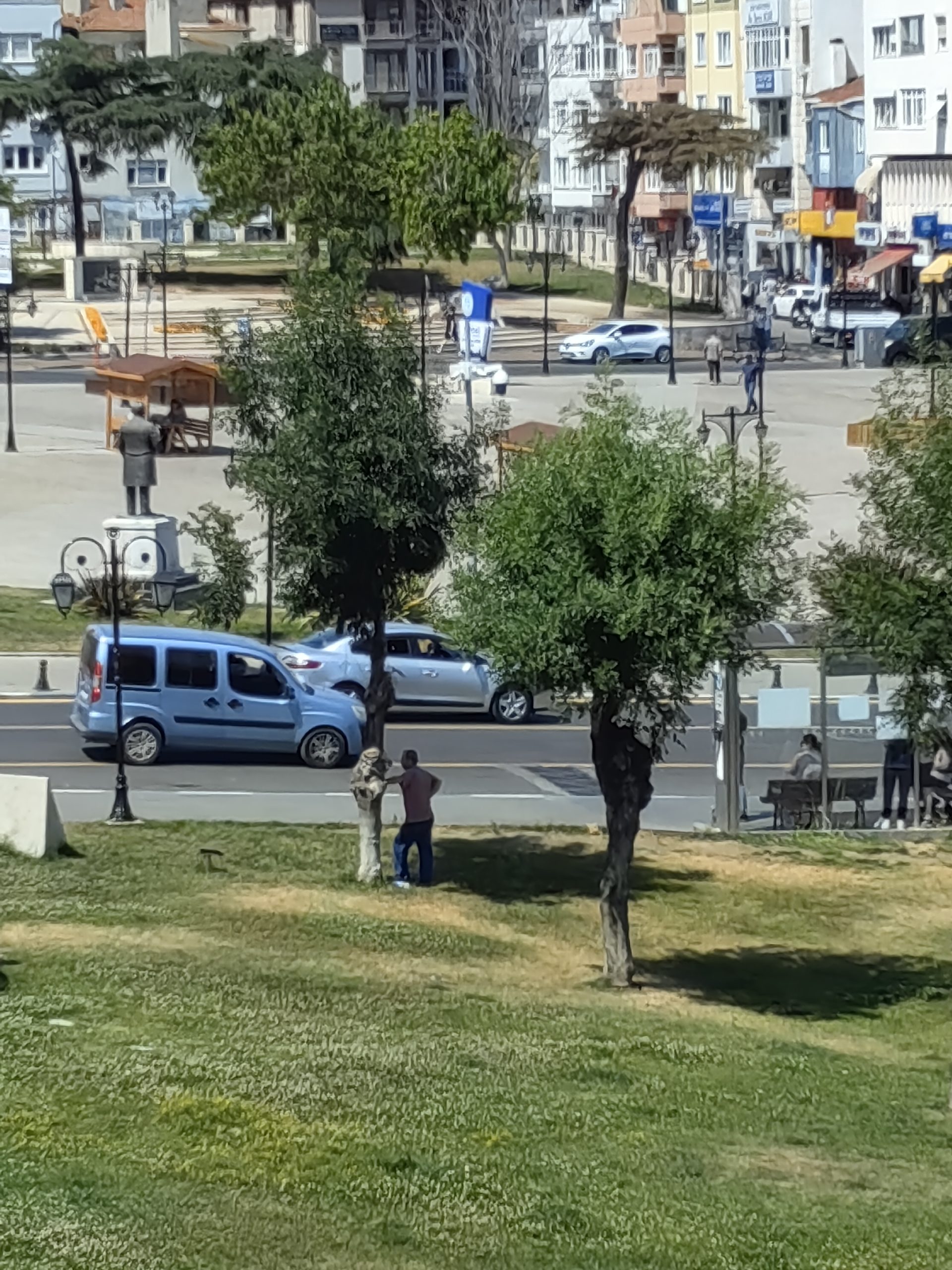Sıcak hava bunalttı
