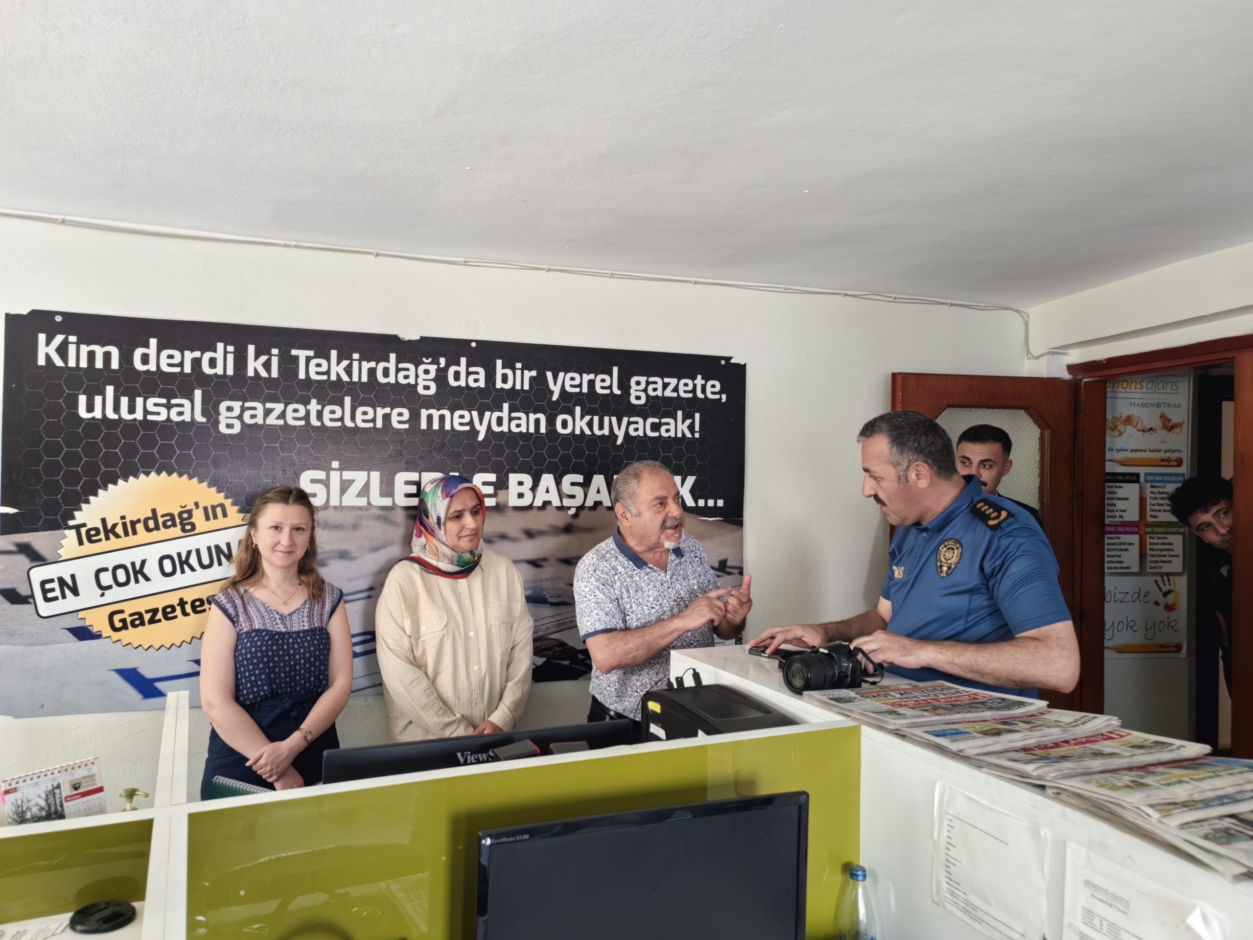 İl Emniyet Müdürü Turanlı, Habertrak’ta