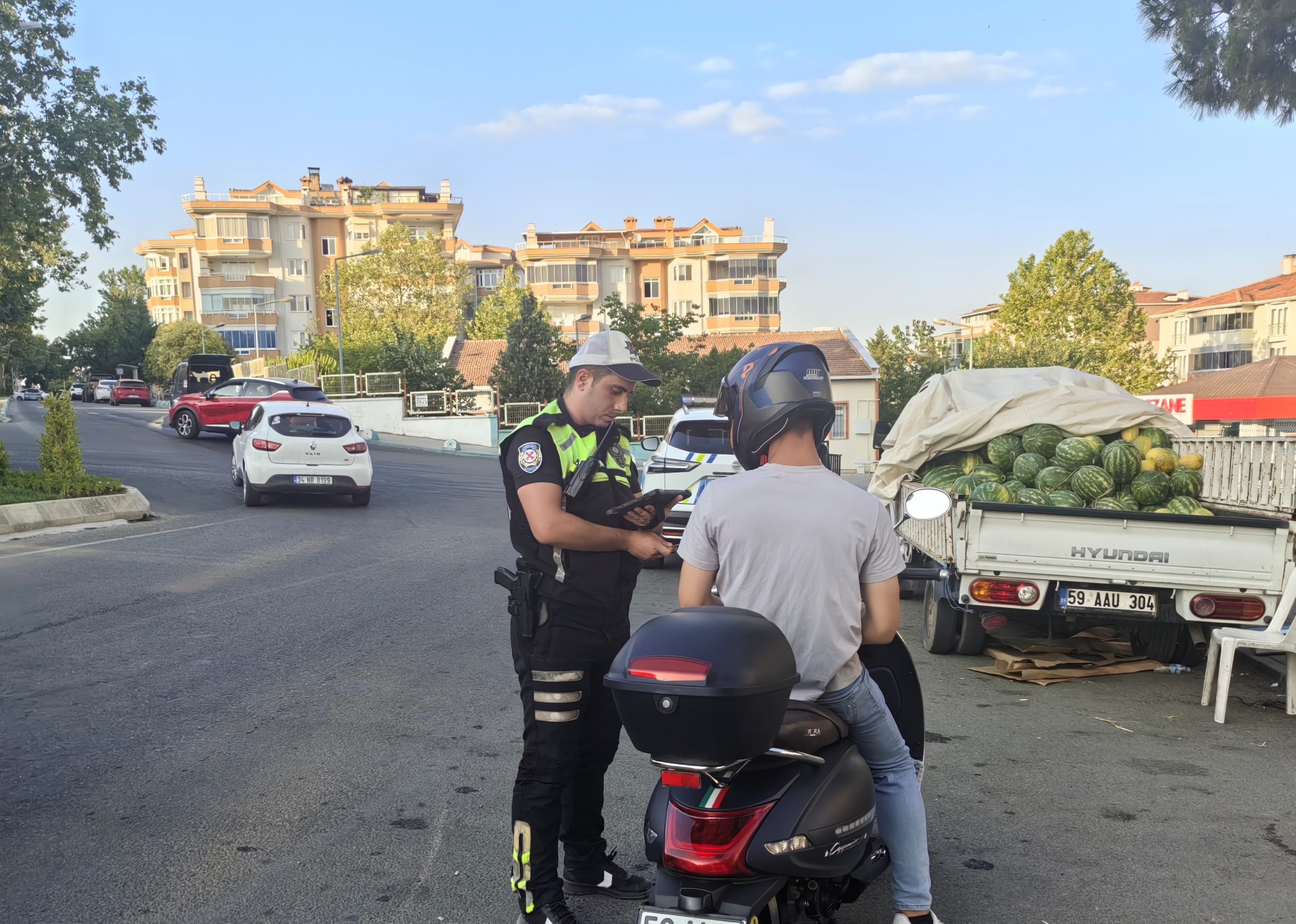 Motosiklet sürücülerine sıkı denetim