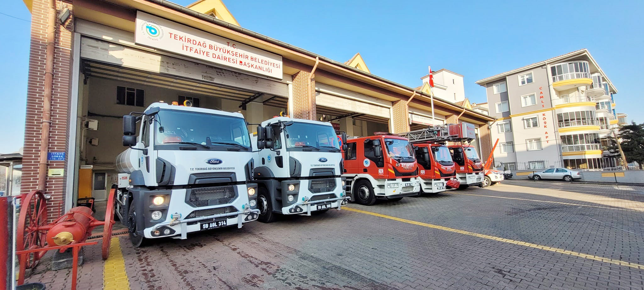 TEKİRDAĞ’DAN ENEZ’E DESTEK