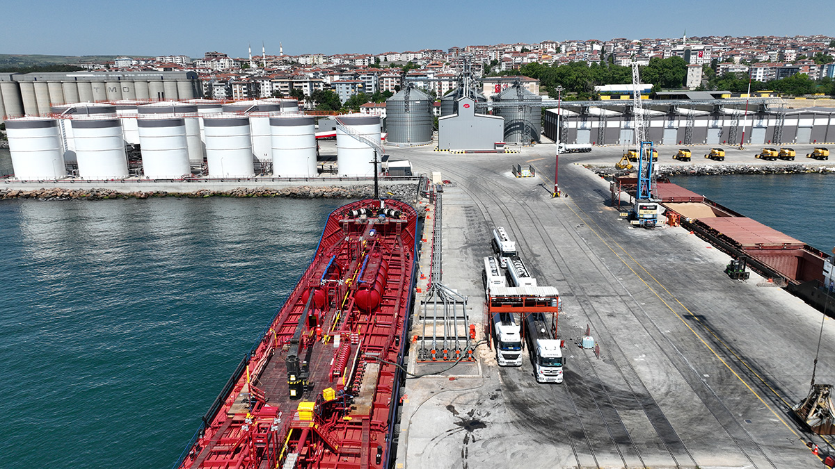 Liman yeniden faaliyete geçti