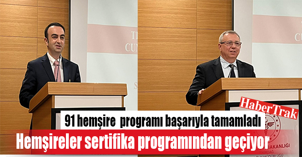 Hemşireler sertifika programından geçiyor