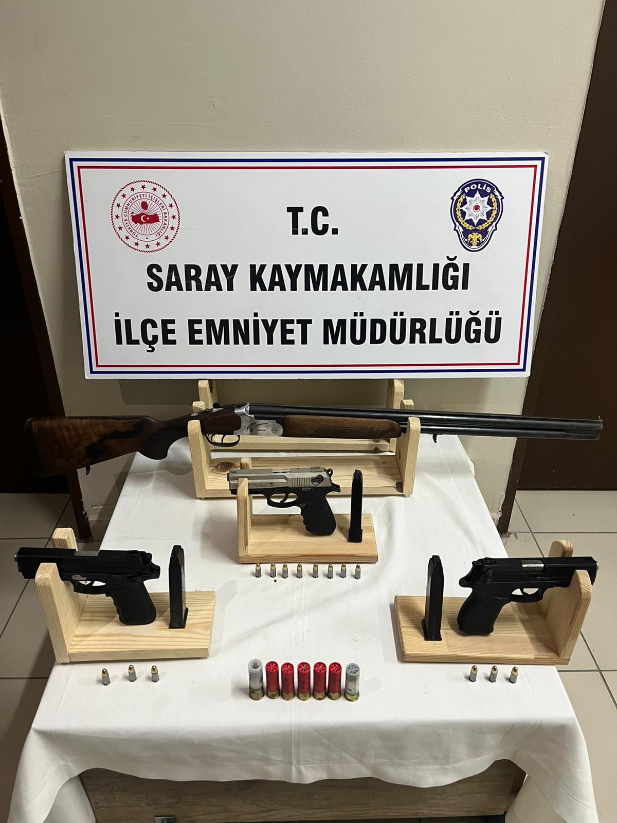 Saray’da uyuşturucu operasyonu