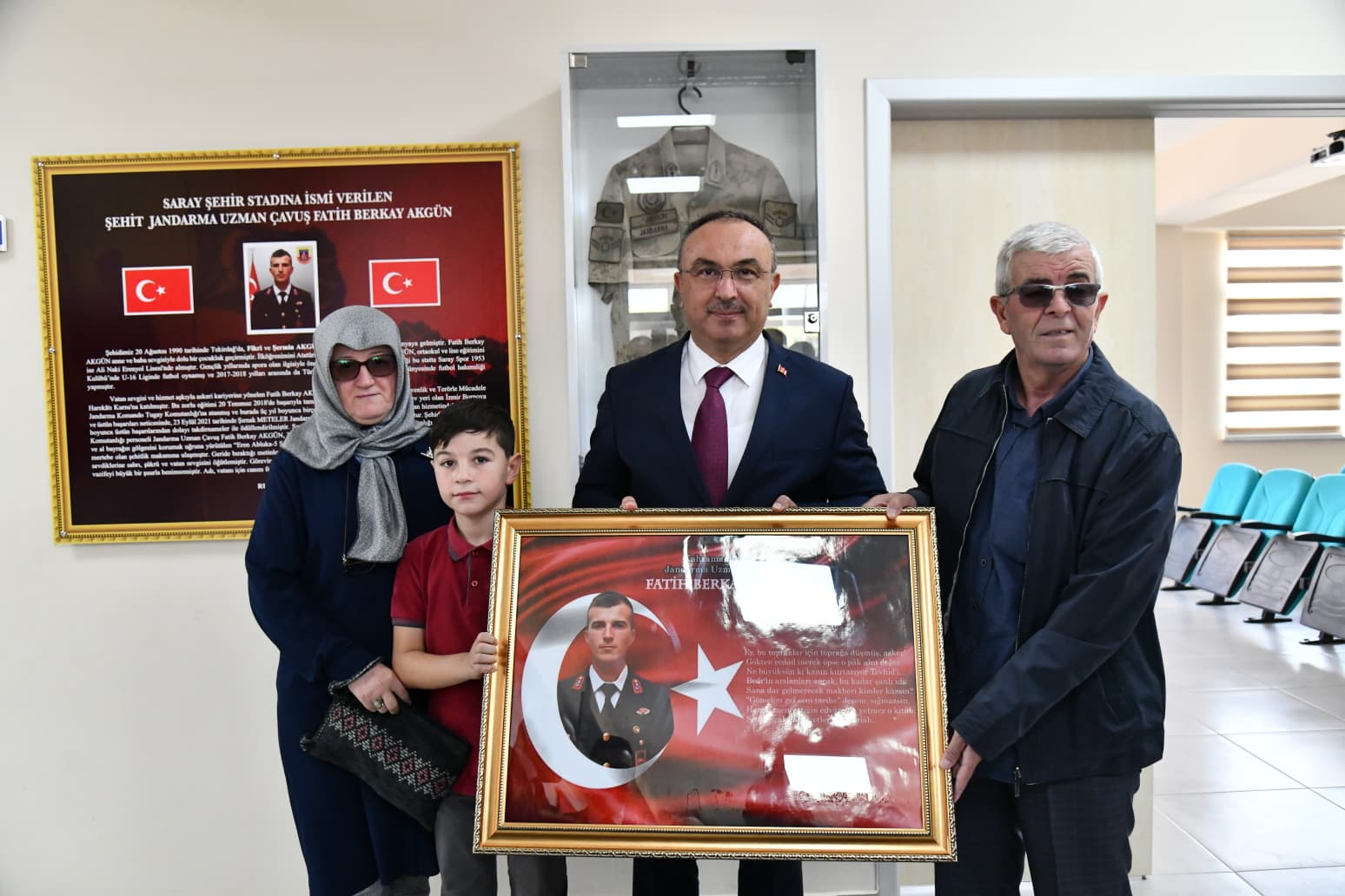 Stadyuma şehidin adı verildi