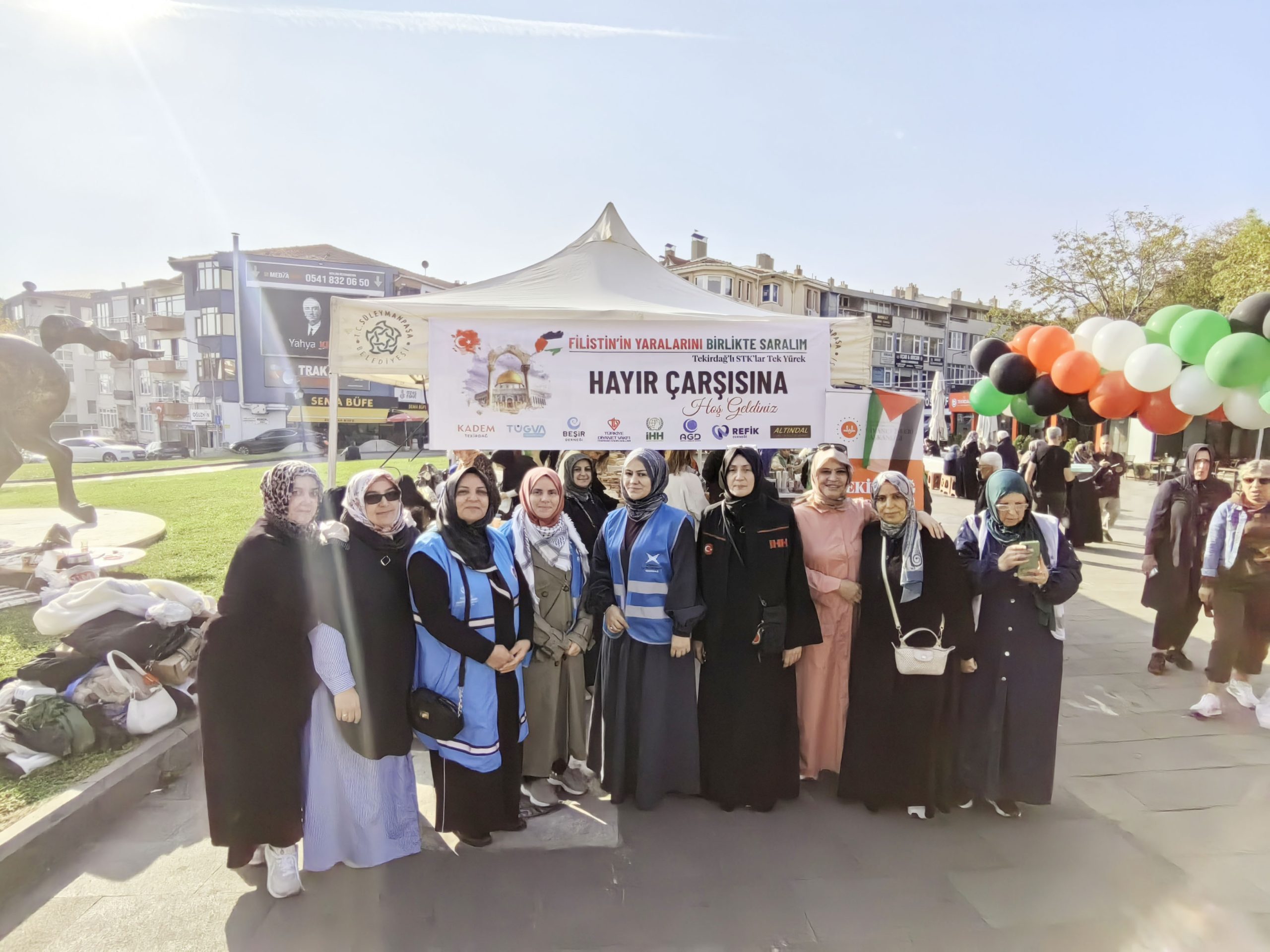 Tekirdağ’da STK’lar tek yürek