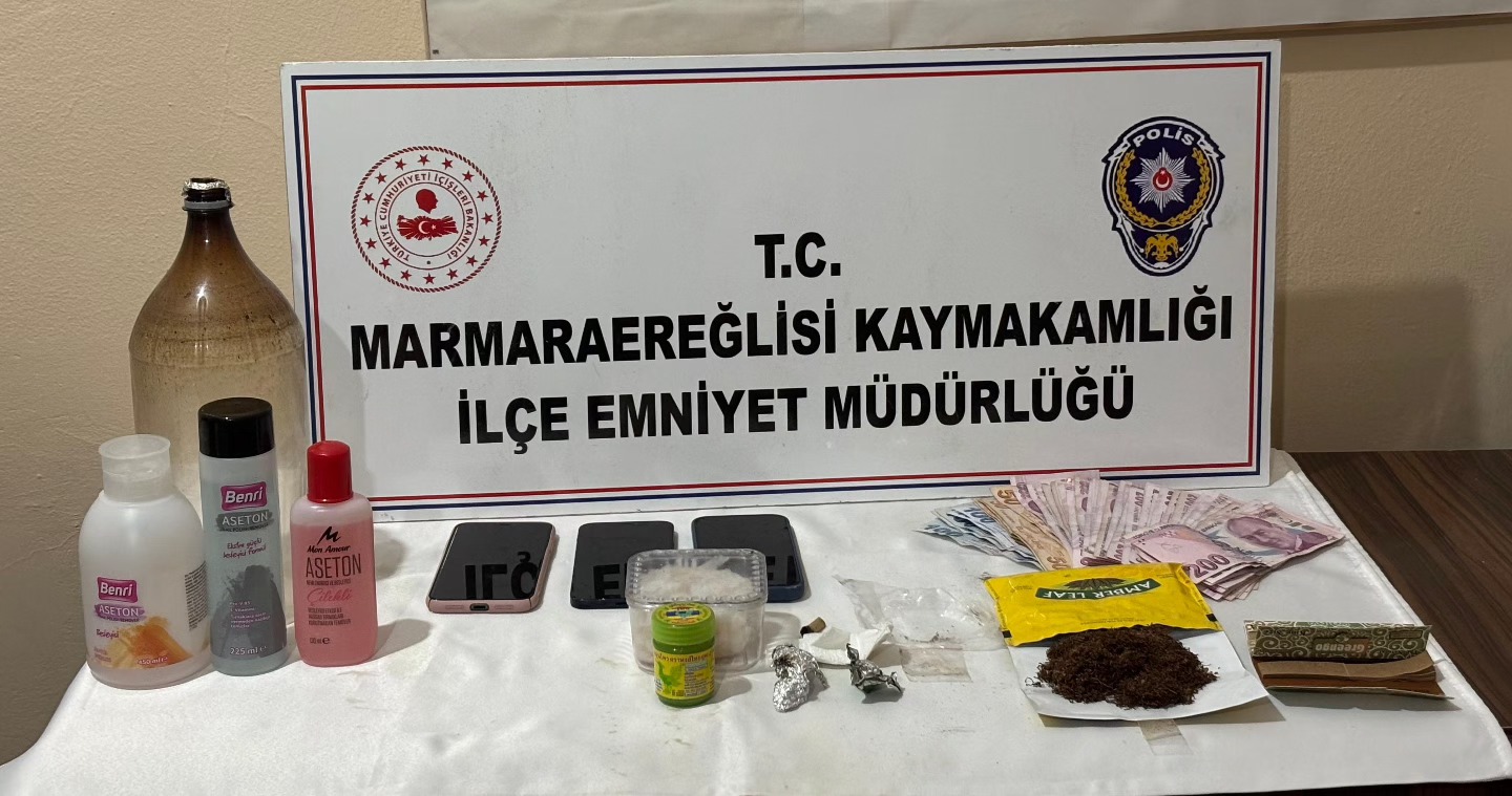 Tekirdağ’da Uyuşturucu Operasyonu