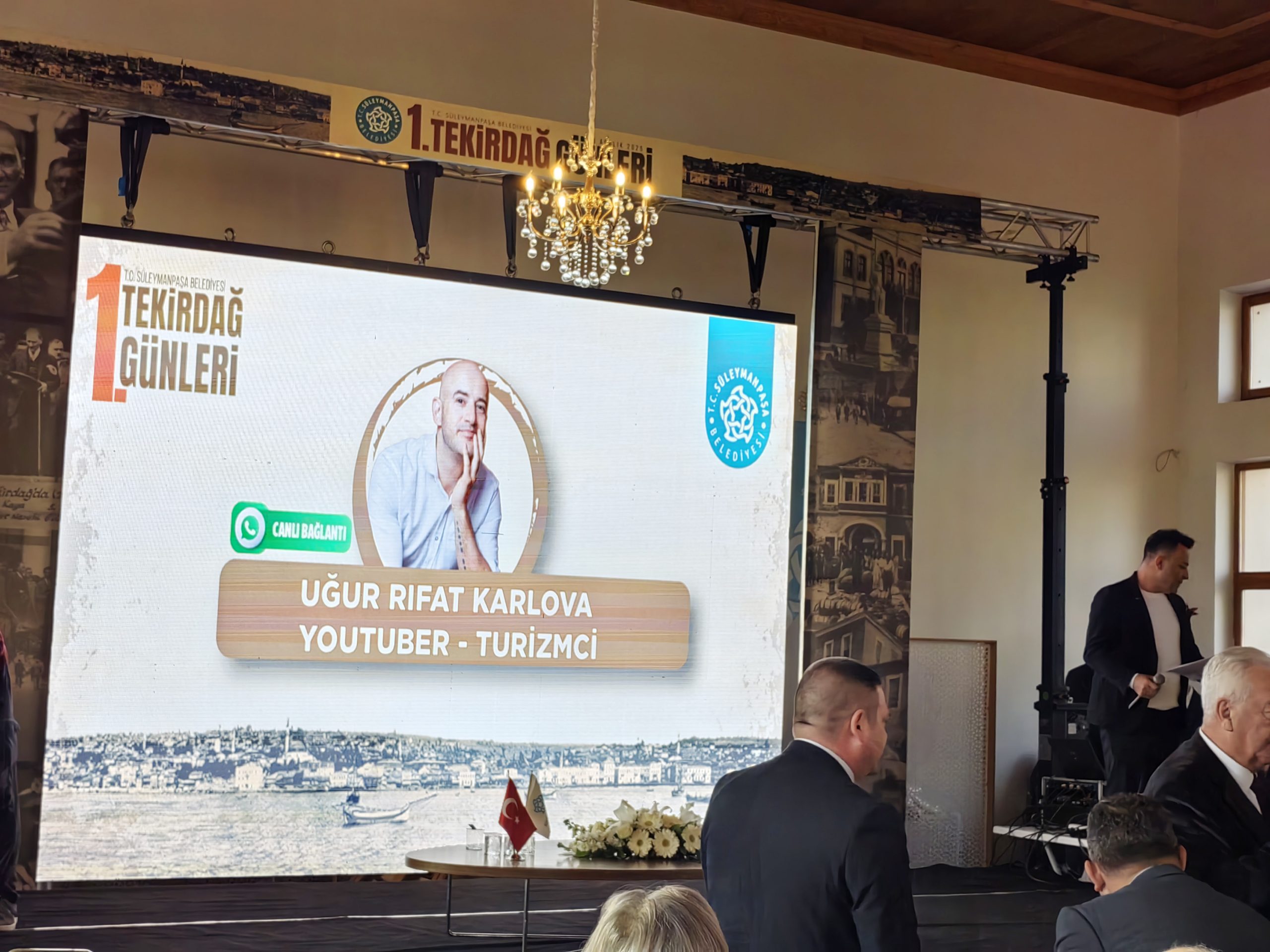 Tayvan’dan Tekirdağ’a canlı bağlantı