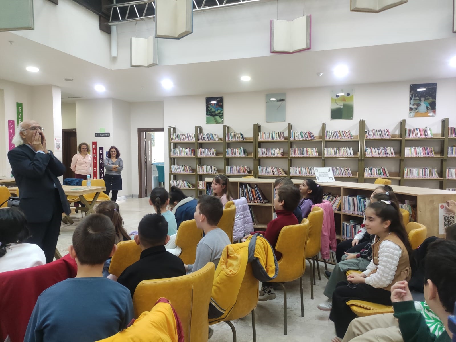 Yazar Salim Koçak’tan çocuk etkinliği