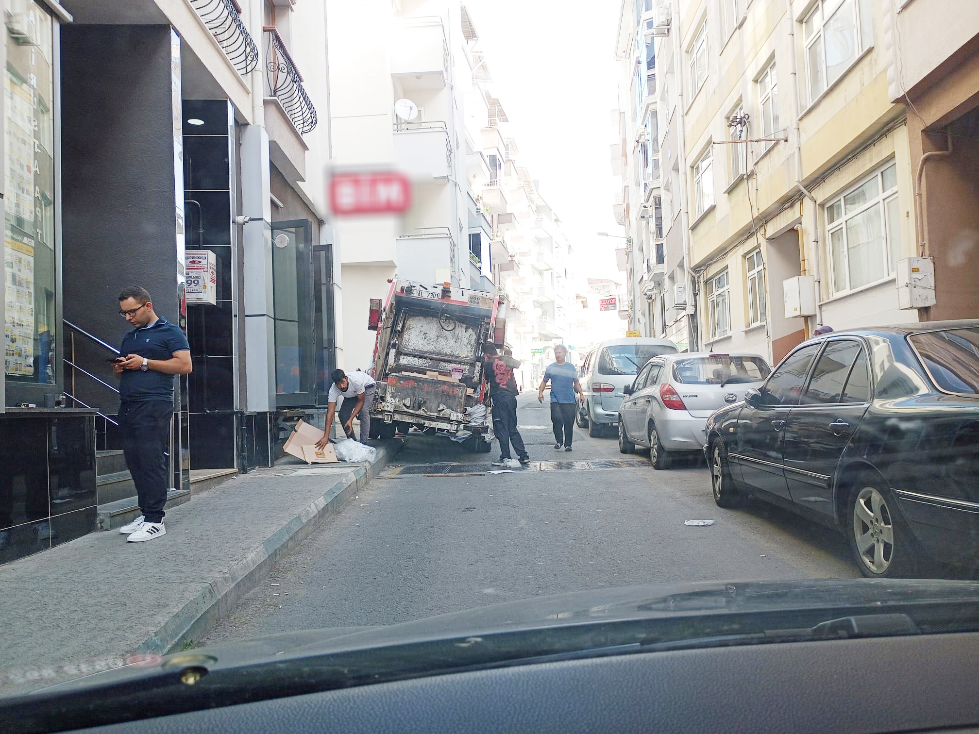 Bu yolda trafik çilesi bitmiyor