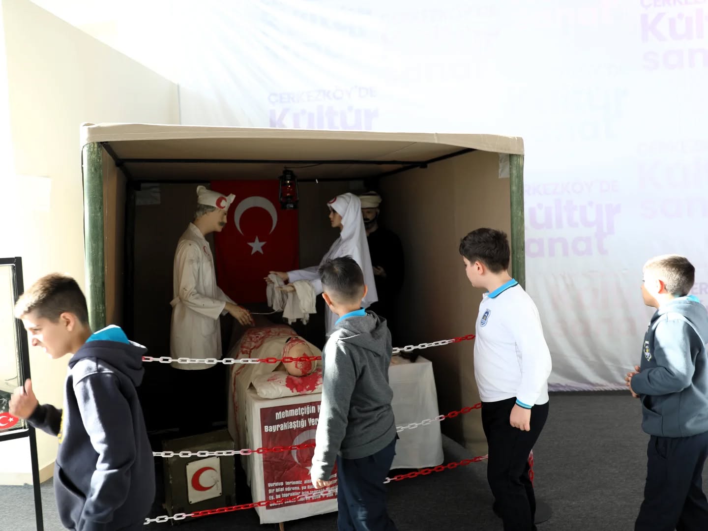 Çanakkale Ruhunu Tekirdağ Çerkezköy’de Yaşadılar