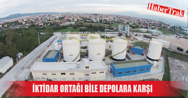 İKTİDAR ORTAĞI BİLE DEPOLARA KARŞI