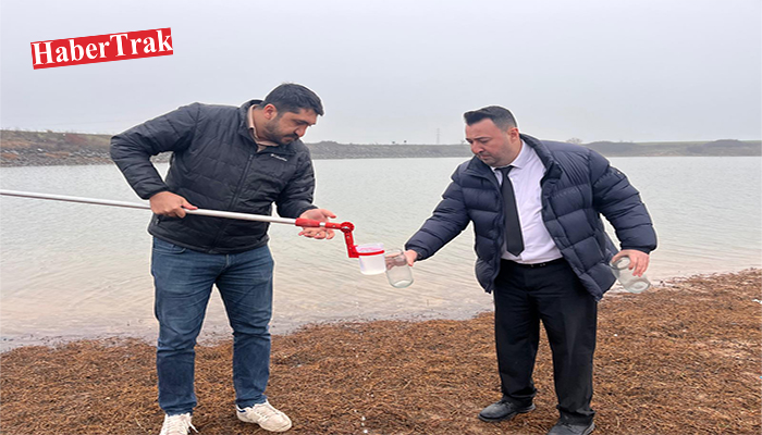 TEKİRDAĞ’DA SU SEVİYESİ DÜŞEN GÖLETTEKİ BALIKLAR ÖLDÜ