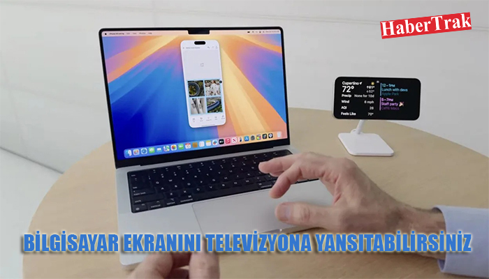 BİLGİSAYAR EKRANINI TELEVİZYONA YANSITABİLİRSİNİZ