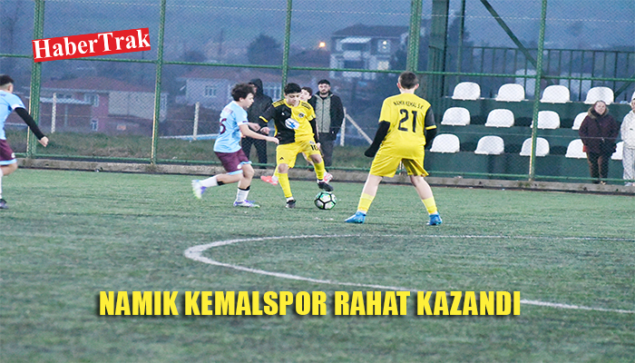 NAMIK KEMALSPOR, TEKİRDAĞ KARADENİZSPOR’U 7-0 MAĞLUP ETTİ