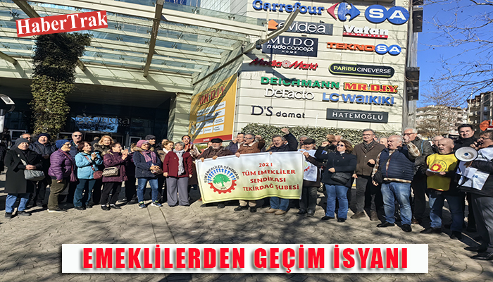 EMEKLİLERDEN GEÇİM İSYANI