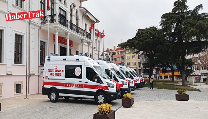 6 YENİ AMBULANS HİZMETE ALINDI