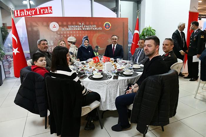 Jandarmalar, şehit aileleri ve gazilerle iftar yaptı