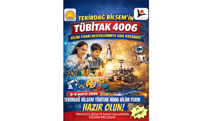 TÜBİTAK’tan destek almaya hak kazandı