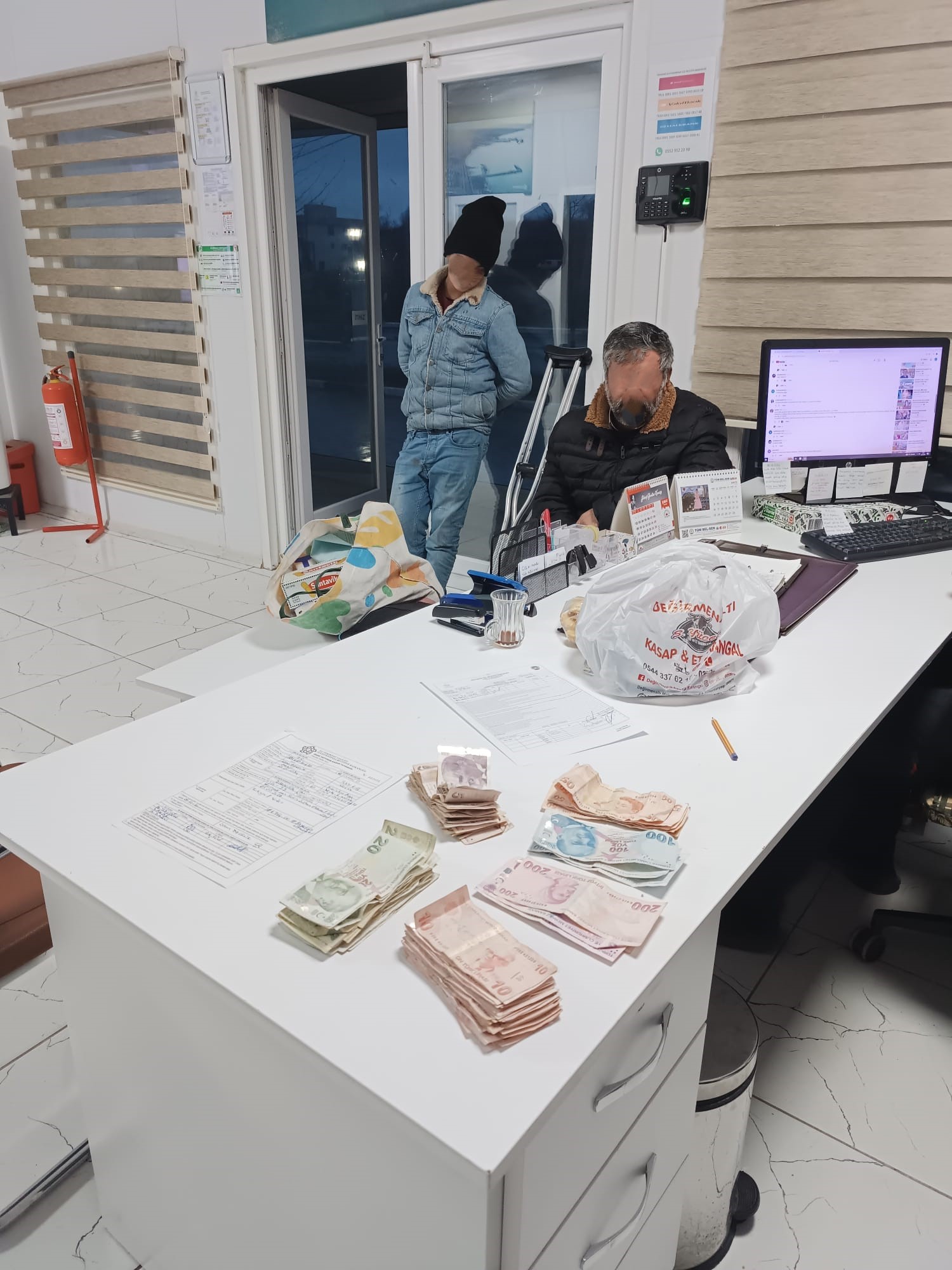 Dilenci Baba Oğula Suçüstü